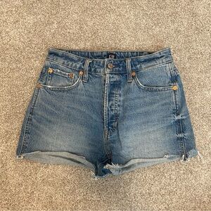 GAP Curvy Cheeky Short Women's Classic Blue Jean Shorts🤍